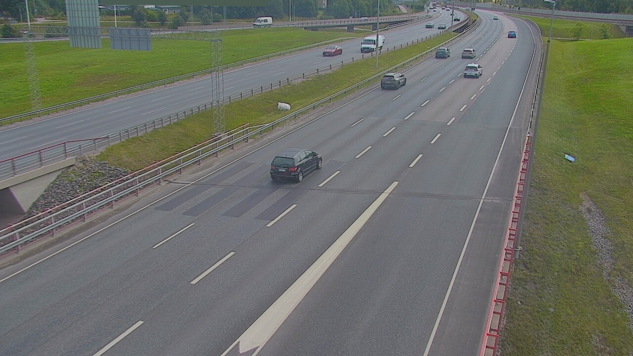 Weather Camera Image Road 50 Vantaa Tuusulanväylä, Vantaa, Uusimaa