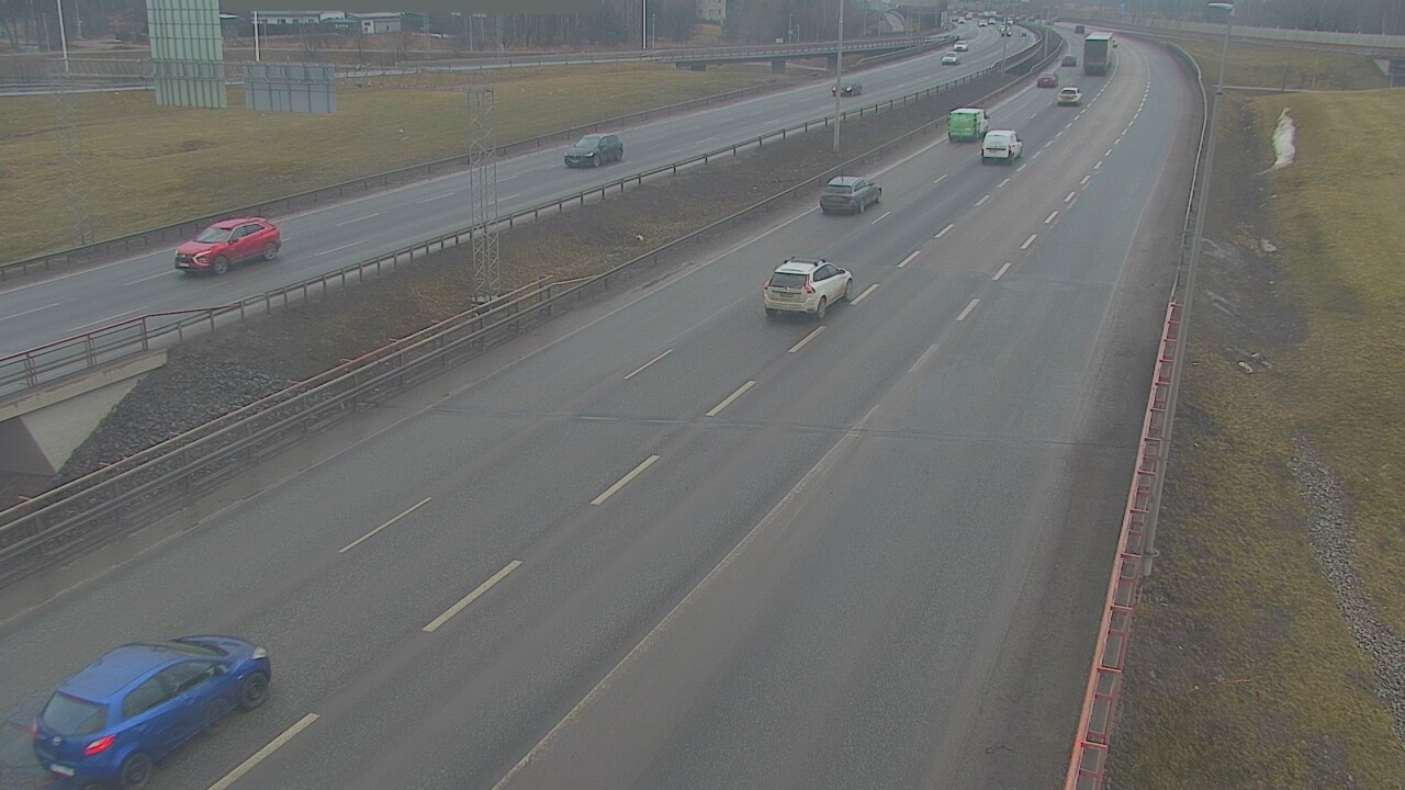 Weather Camera Image Road 50 Vantaa Tuusulanväylä, Vantaa, Uusimaa