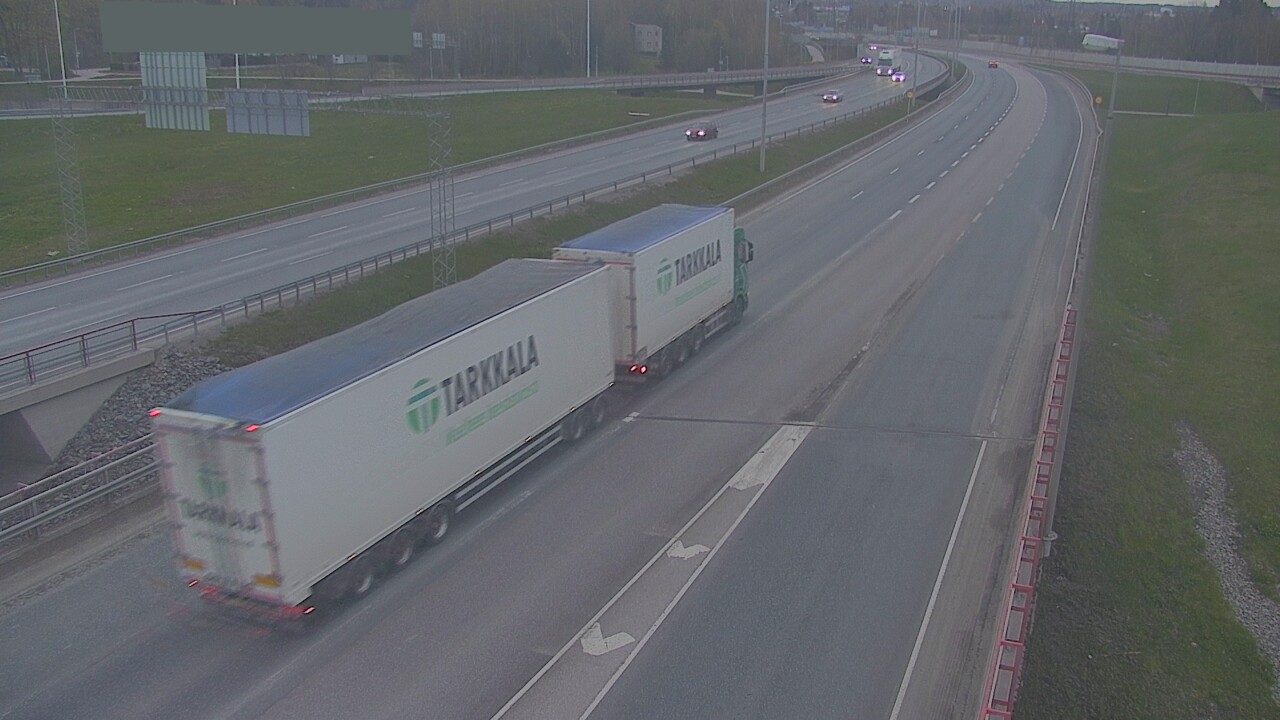 Weather Camera Image Road 50 Vantaa Tuusulanväylä, Vantaa, Uusimaa