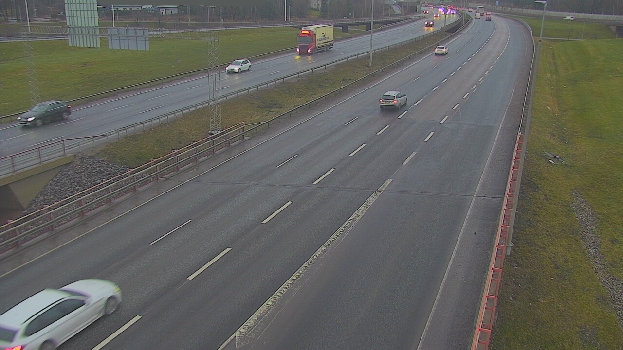 Weather Camera Image Väg 50 Vanda Tusbyleden, Vantaa, Uusimaa