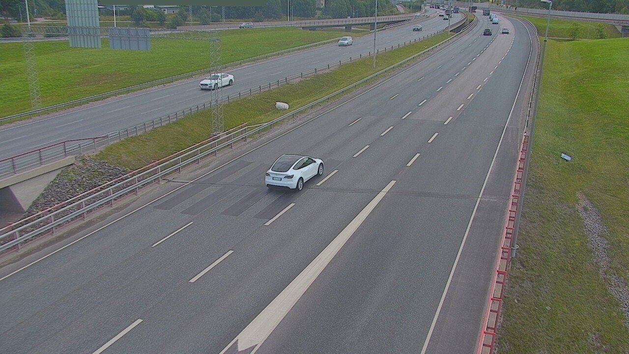 Weather Camera Image Road 50 Vantaa Tuusulanväylä, Vantaa, Uusimaa