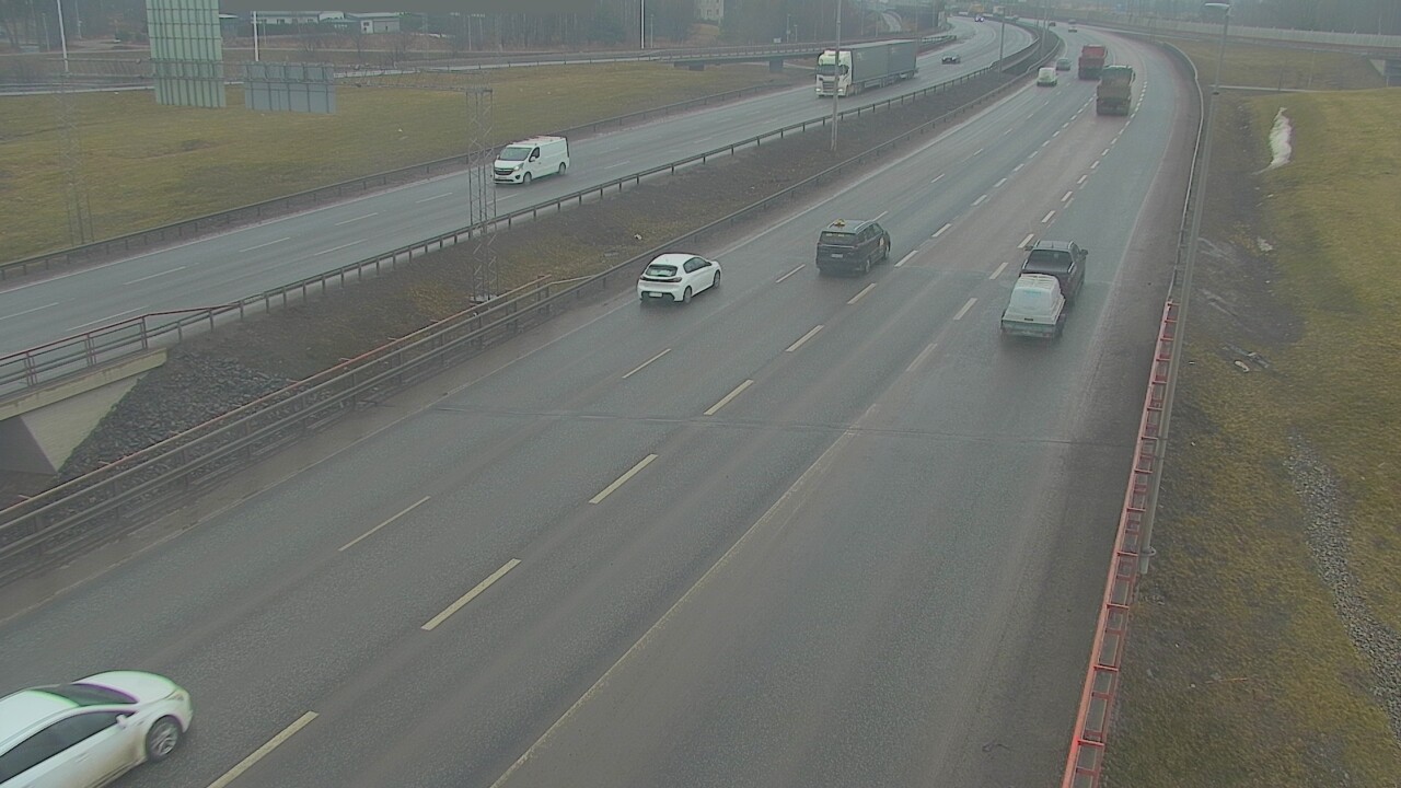 Weather Camera Image Road 50 Vantaa Tuusulanväylä, Vantaa, Uusimaa