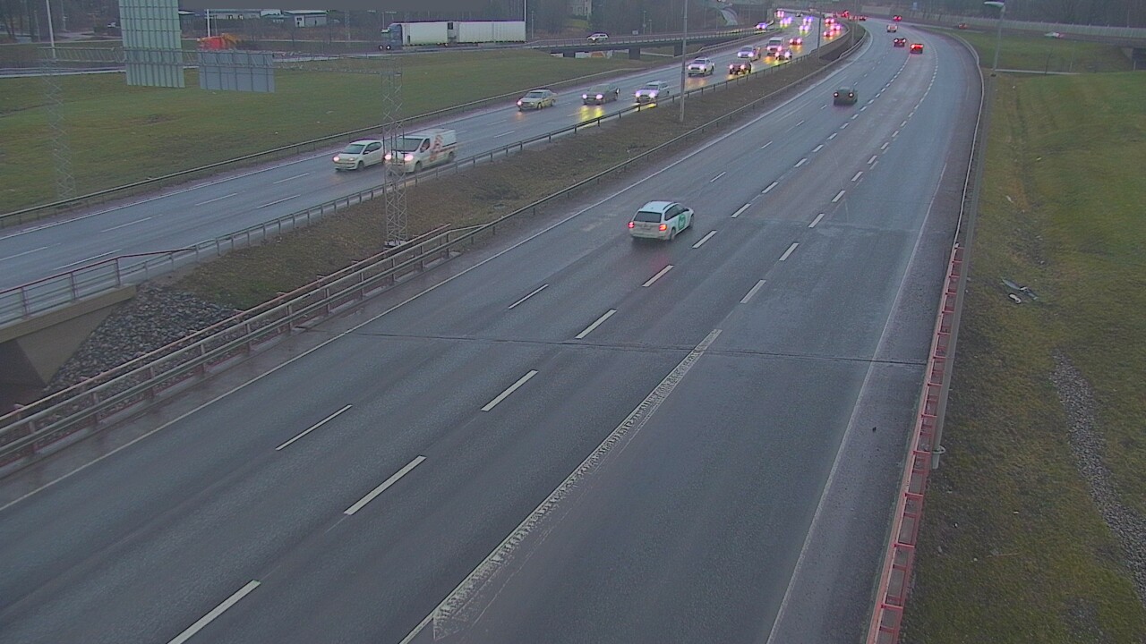 Weather Camera Image Väg 50 Vanda Tusbyleden, Vantaa, Uusimaa