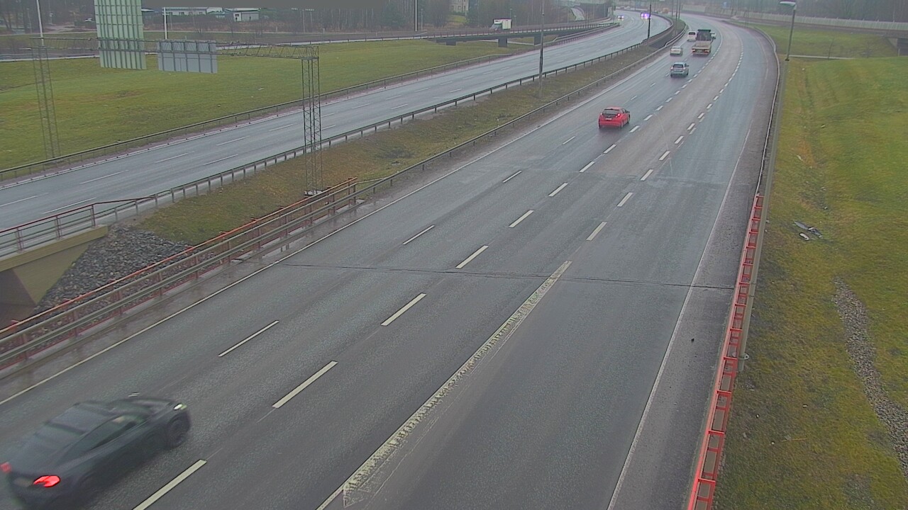 Weather Camera Image Väg 50 Vanda Tusbyleden, Vantaa, Uusimaa
