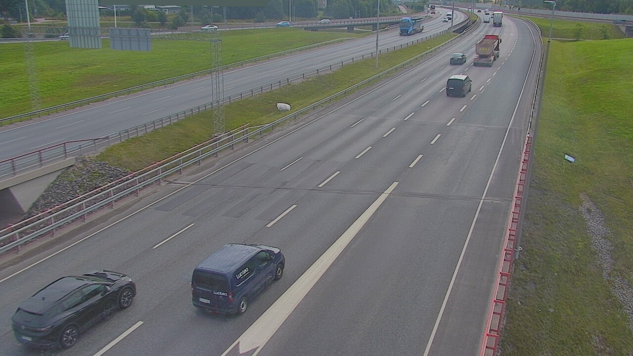 Weather Camera Image Road 50 Vantaa Tuusulanväylä, Vantaa, Uusimaa