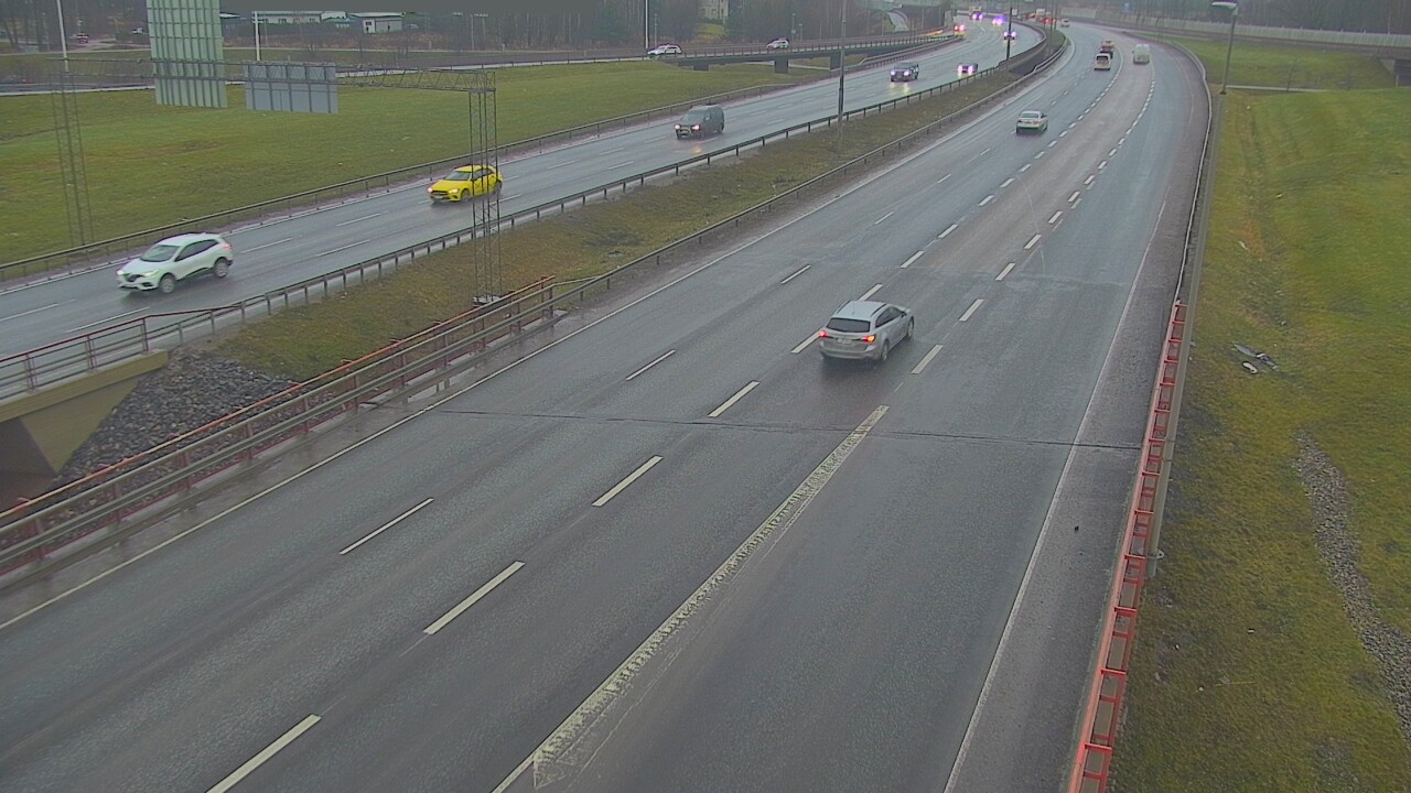 Weather Camera Image Väg 50 Vanda Tusbyleden, Vantaa, Uusimaa
