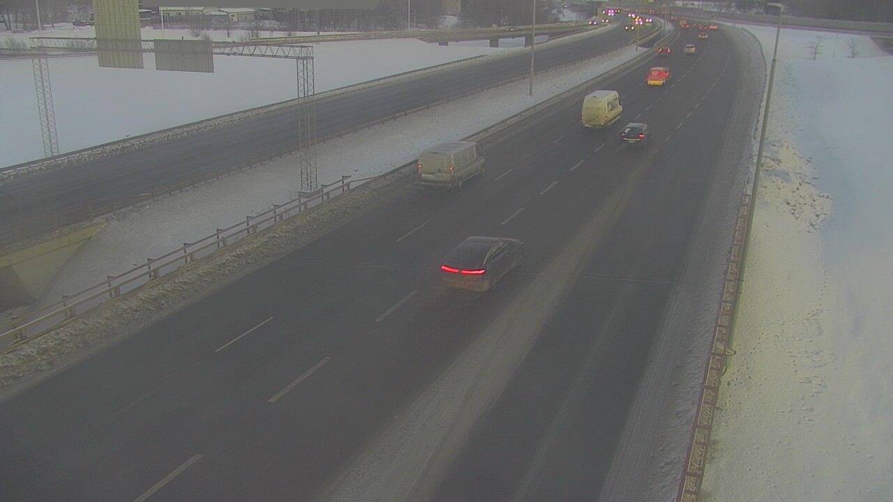 Weather Camera Image Väg 50 Vanda Tusbyleden, Vantaa, Uusimaa