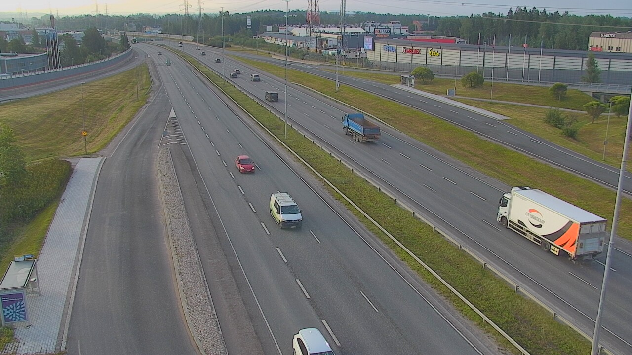 Weather Camera Image Väg 50 Vanda Skomakarböle, Vantaa, Uusimaa