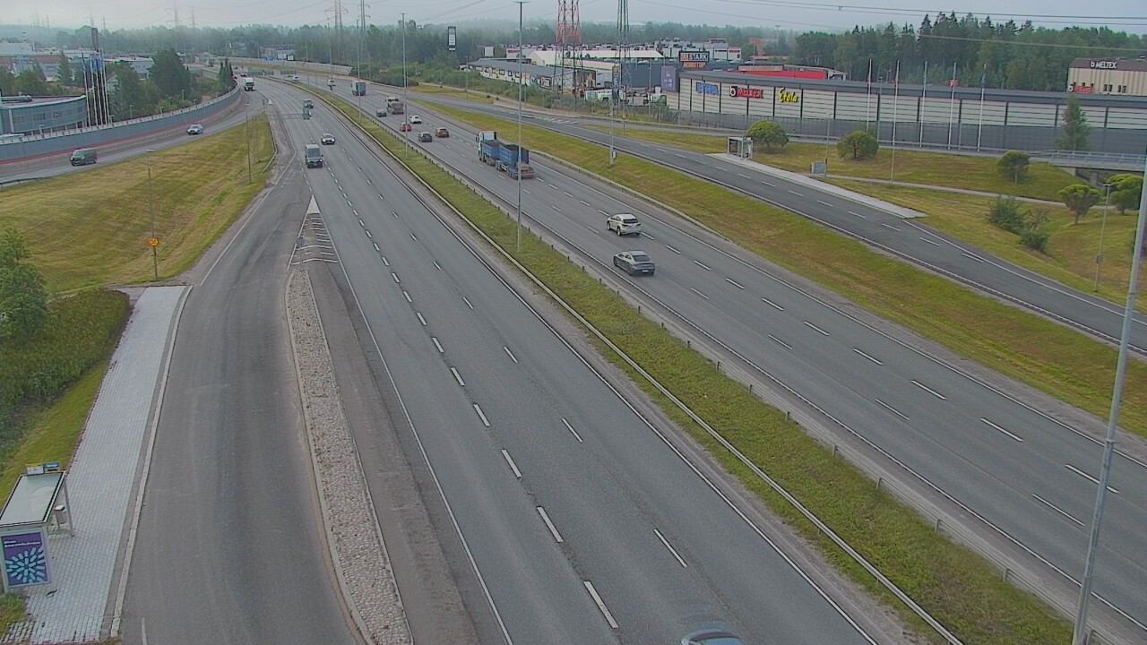 Weather Camera Image Väg 50 Vanda Skomakarböle, Vantaa, Uusimaa