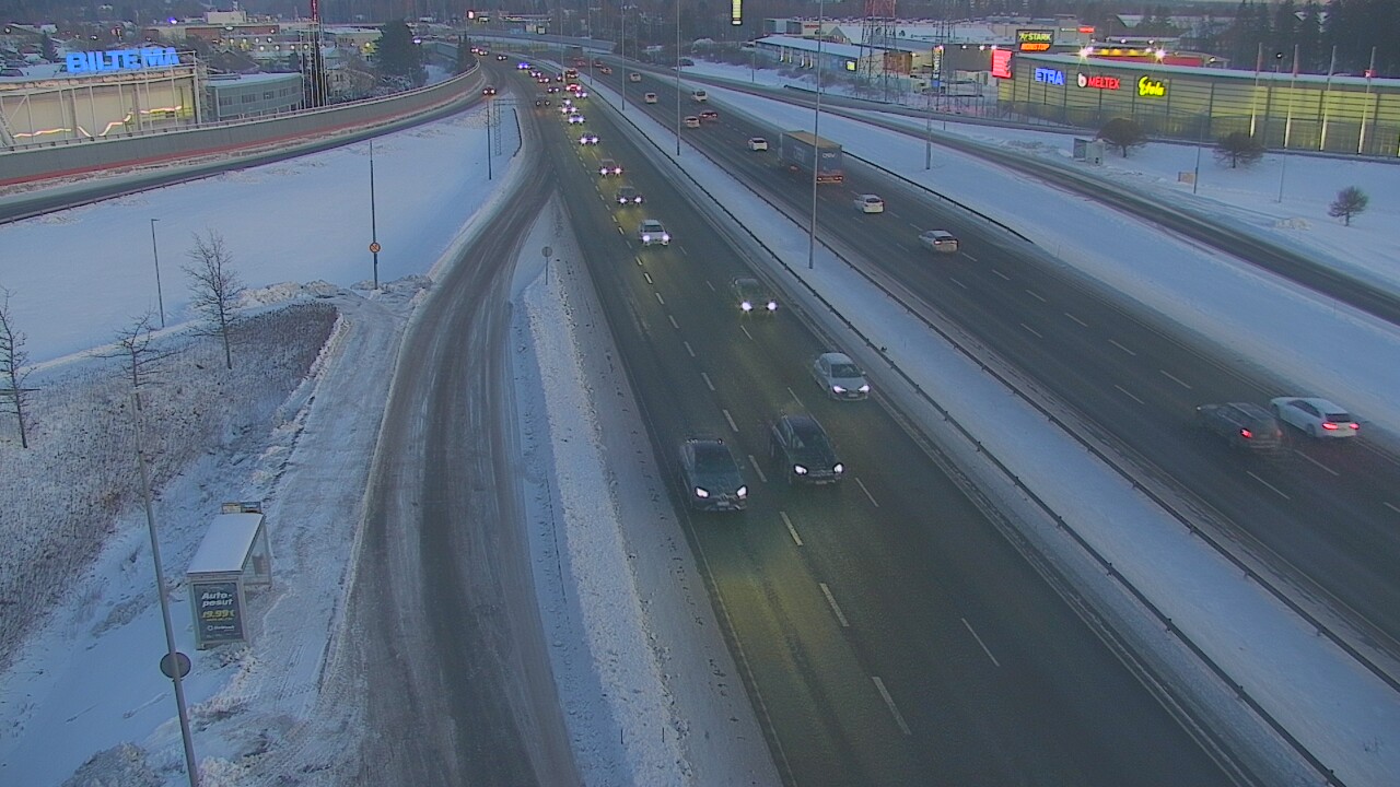 Weather Camera Image Road 50 Vantaa Suutarila, Vantaa, Uusimaa