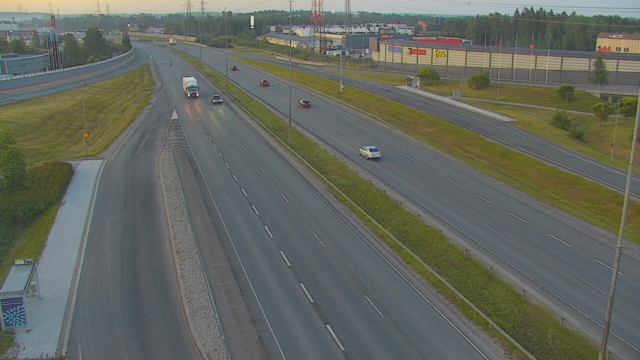 Weather Camera Image Väg 50 Vanda Skomakarböle, Vantaa, Uusimaa