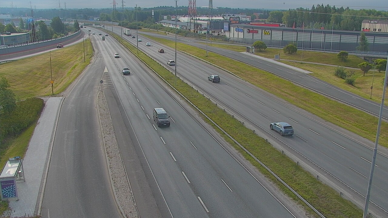 Weather Camera Image Väg 50 Vanda Skomakarböle, Vantaa, Uusimaa