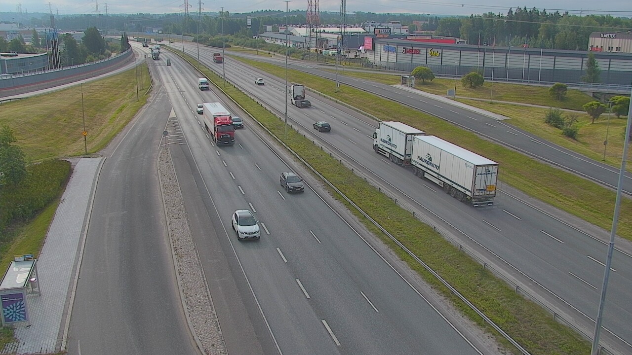 Weather Camera Image Väg 50 Vanda Skomakarböle, Vantaa, Uusimaa