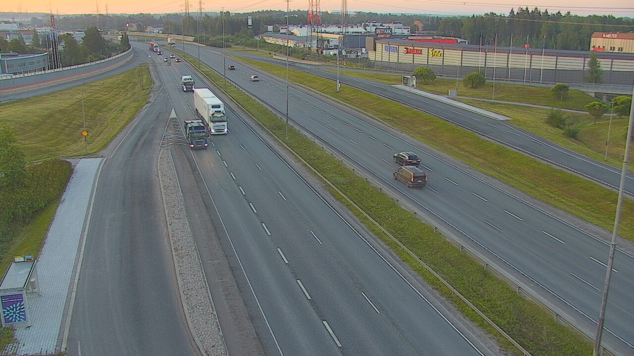 Weather Camera Image Väg 50 Vanda Skomakarböle, Vantaa, Uusimaa