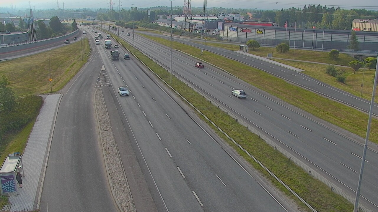 Weather Camera Image Väg 50 Vanda Skomakarböle, Vantaa, Uusimaa