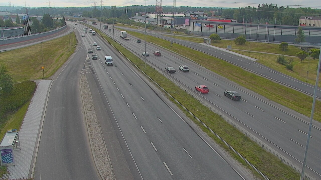 Weather Camera Image Väg 50 Vanda Skomakarböle, Vantaa, Uusimaa