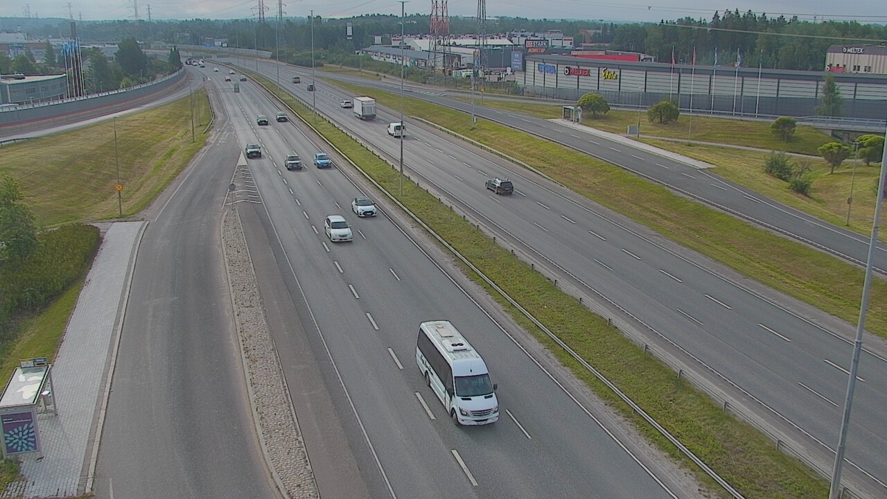 Weather Camera Image Väg 50 Vanda Skomakarböle, Vantaa, Uusimaa