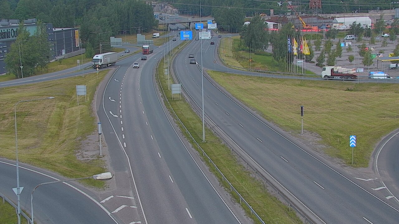 Weather Camera Image Road 50 Vantaa Lahdenväylä, Vantaa, Uusimaa