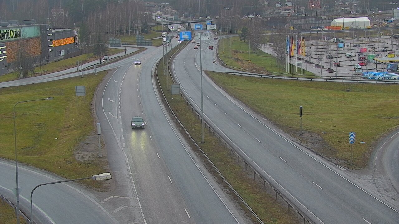 Weather Camera Image Road 50 Vantaa Lahdenväylä, Vantaa, Uusimaa