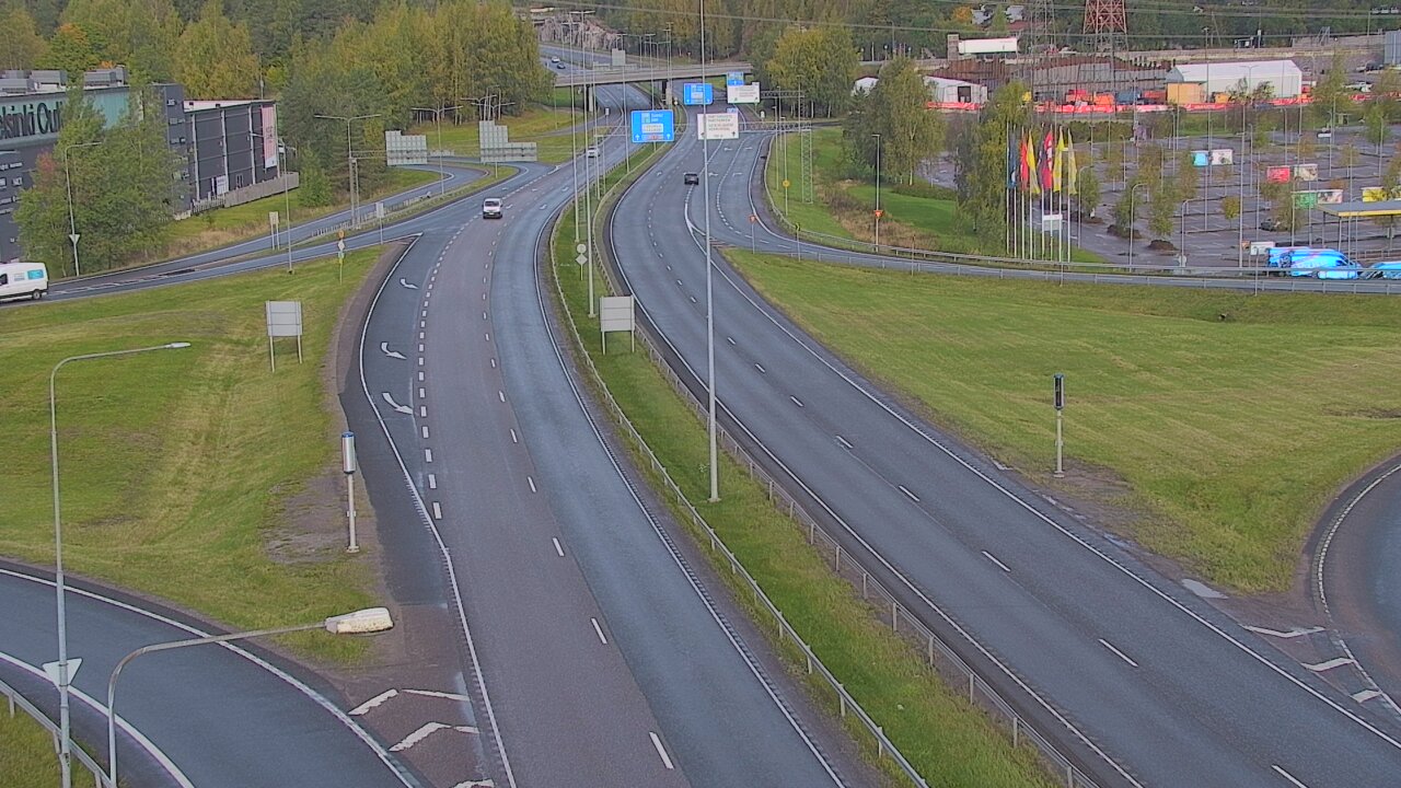 Weather Camera Image Road 50 Vantaa Lahdenväylä, Vantaa, Uusimaa