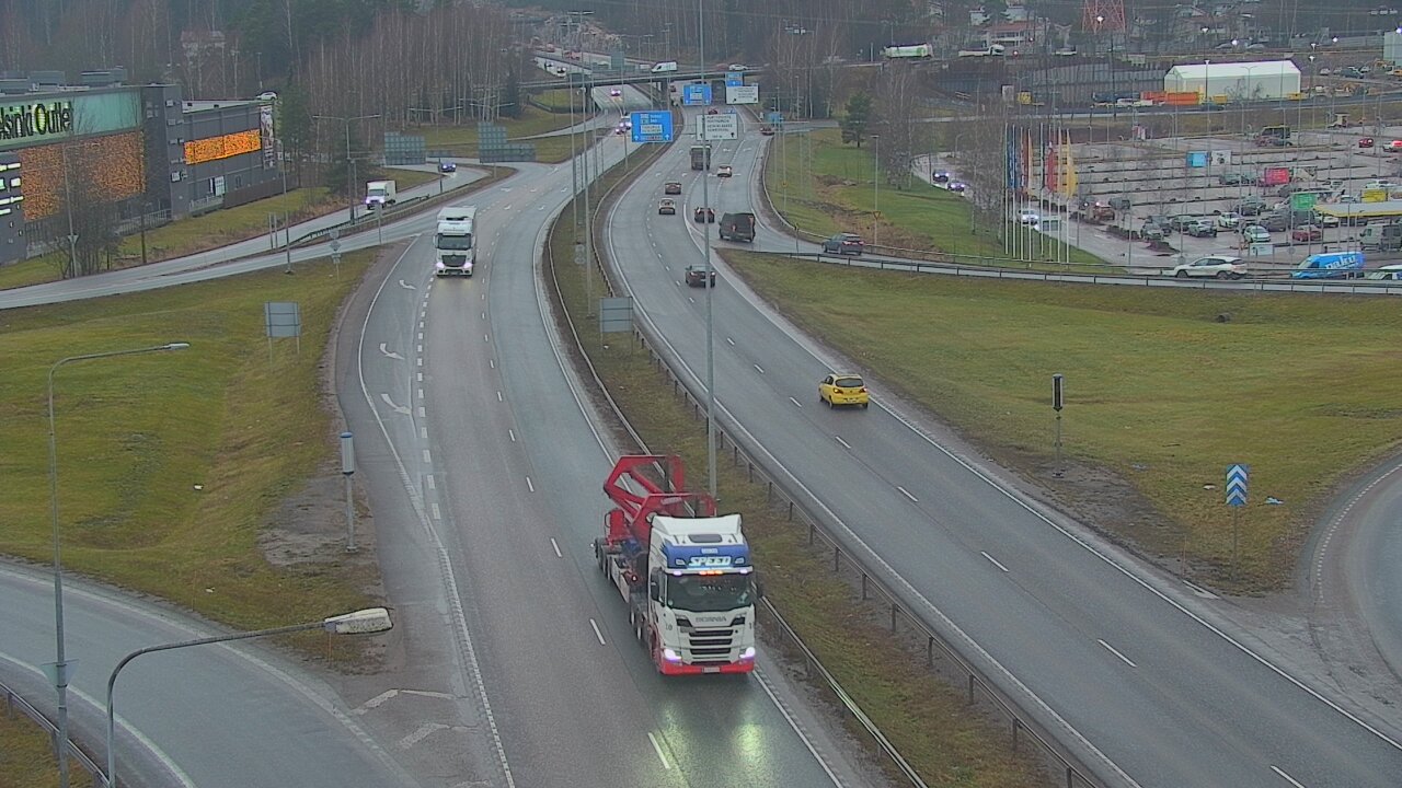 Weather Camera Image Väg 50 Vanda Lahtisleden, Vantaa, Uusimaa