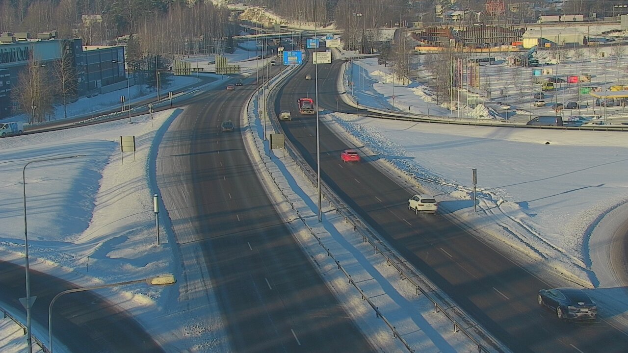 Weather Camera Image Road 50 Vantaa Lahdenväylä, Vantaa, Uusimaa