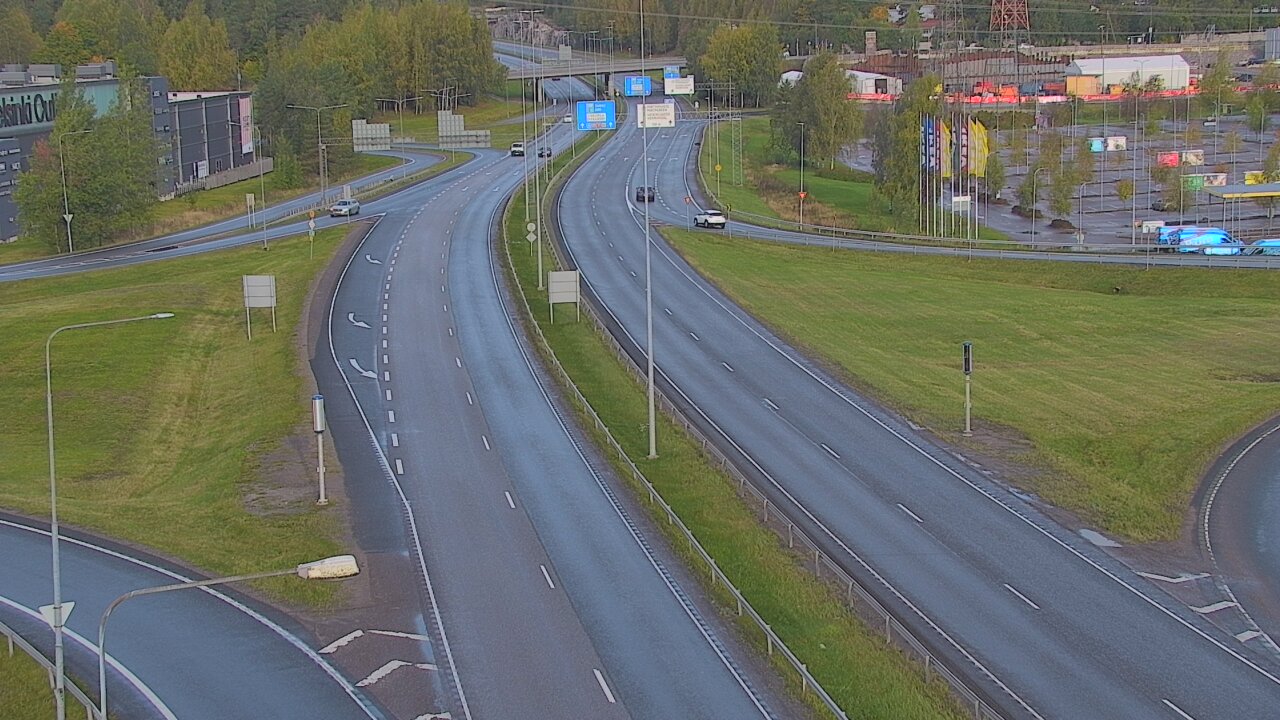 Weather Camera Image Road 50 Vantaa Lahdenväylä, Vantaa, Uusimaa