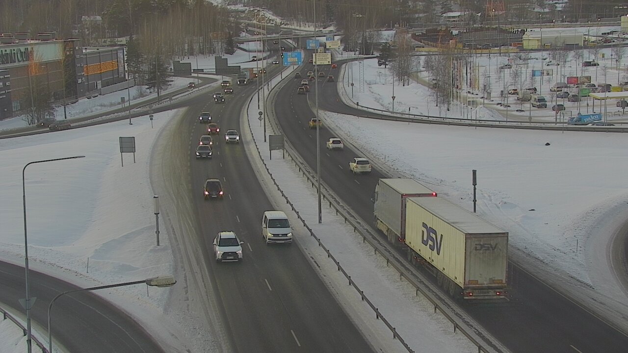 Weather Camera Image Väg 50 Vanda Lahtisleden, Vantaa, Uusimaa