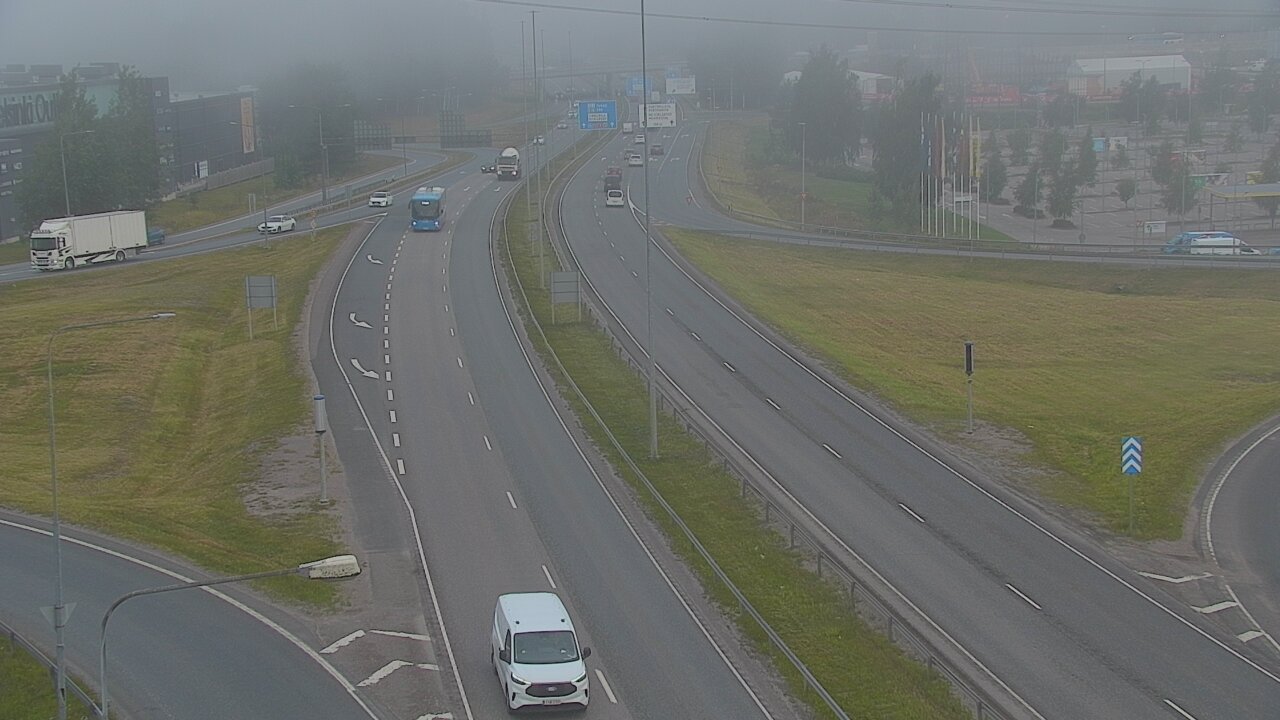 Weather Camera Image Road 50 Vantaa Lahdenväylä, Vantaa, Uusimaa