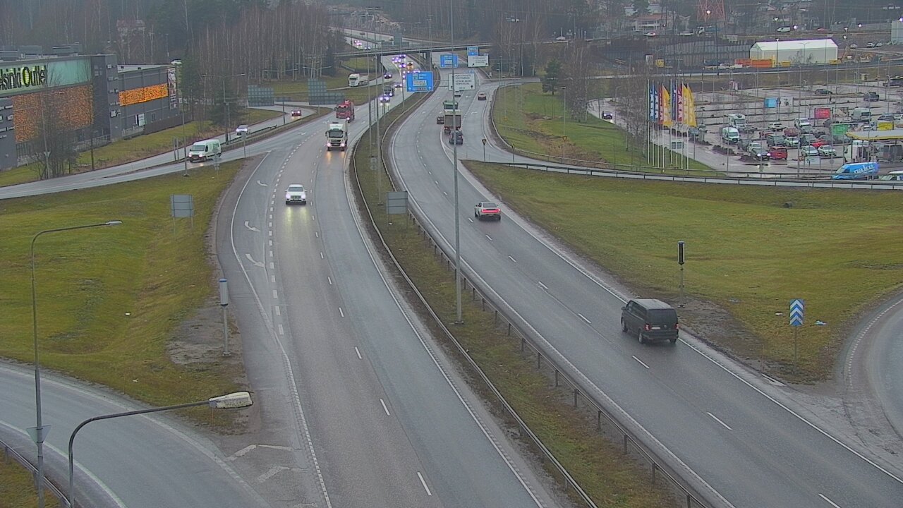 Weather Camera Image Väg 50 Vanda Lahtisleden, Vantaa, Uusimaa