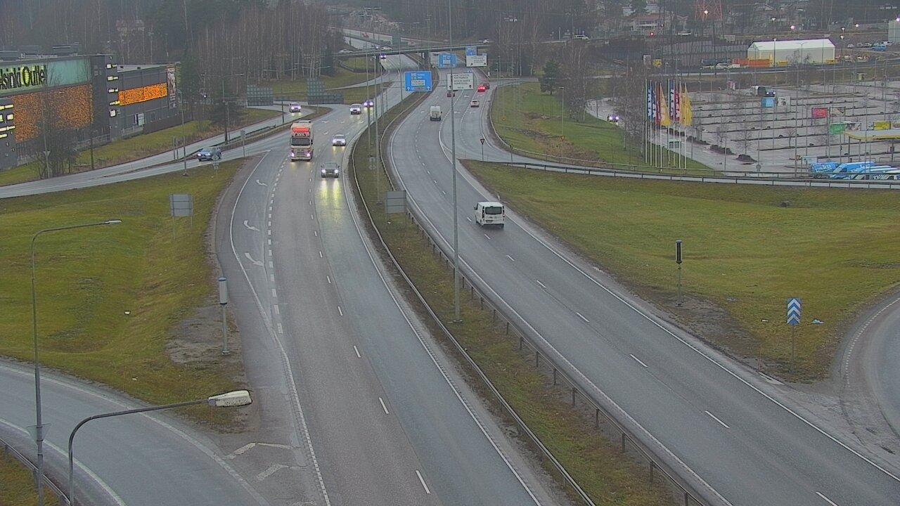 Weather Camera Image Road 50 Vantaa Lahdenväylä, Vantaa, Uusimaa