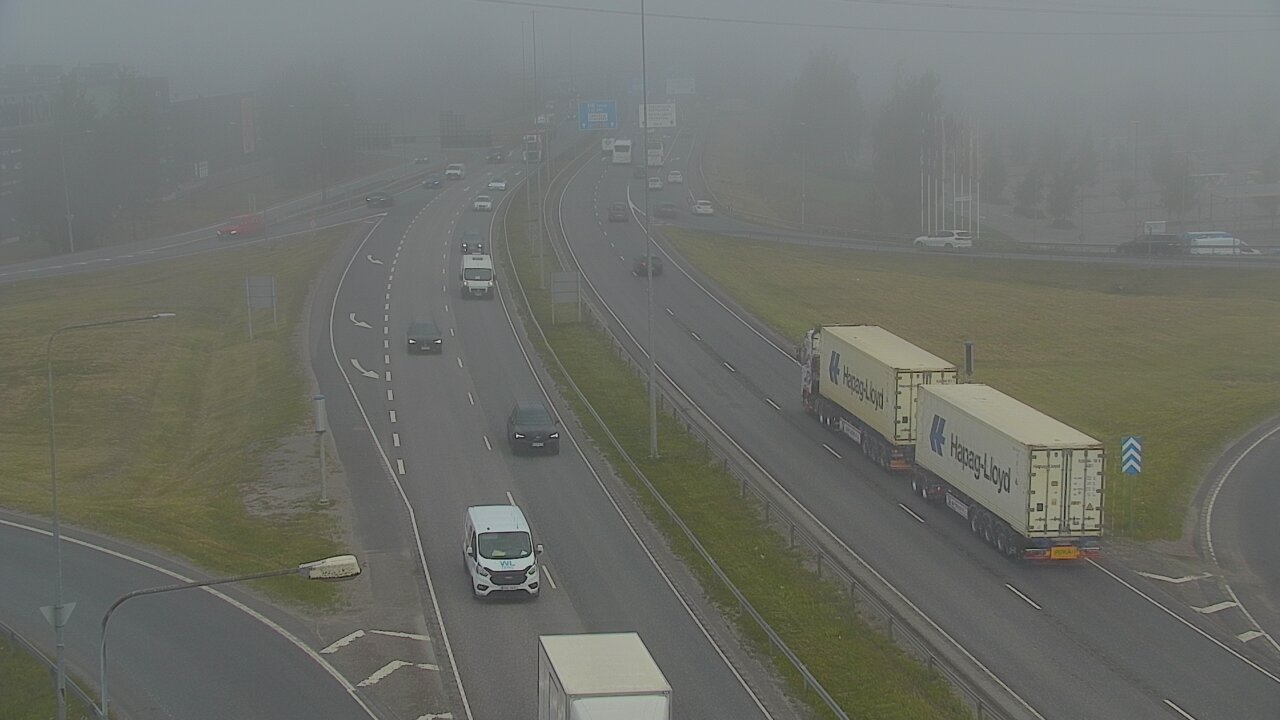 Weather Camera Image Road 50 Vantaa Lahdenväylä, Vantaa, Uusimaa