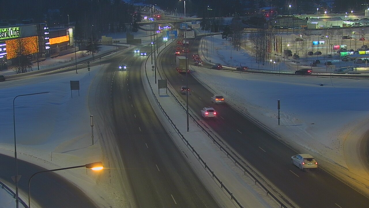 Weather Camera Image Väg 50 Vanda Lahtisleden, Vantaa, Uusimaa