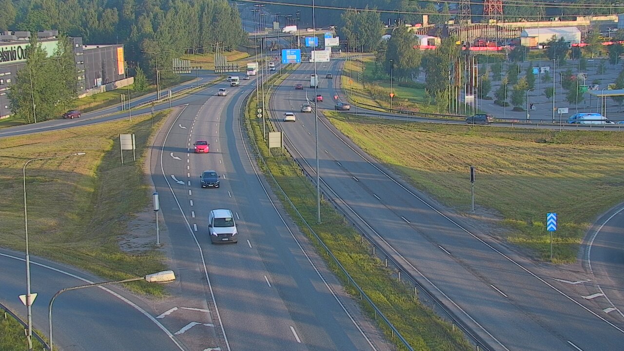 Weather Camera Image Road 50 Vantaa Lahdenväylä, Vantaa, Uusimaa