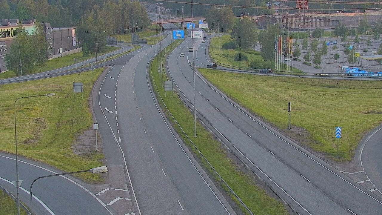 Weather Camera Image Road 50 Vantaa Lahdenväylä, Vantaa, Uusimaa
