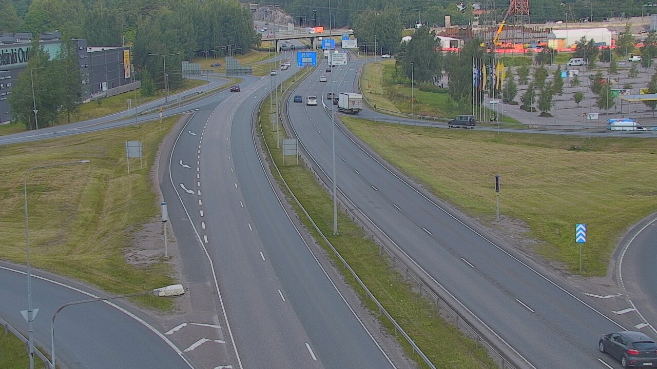 Weather Camera Image Road 50 Vantaa Lahdenväylä, Vantaa, Uusimaa