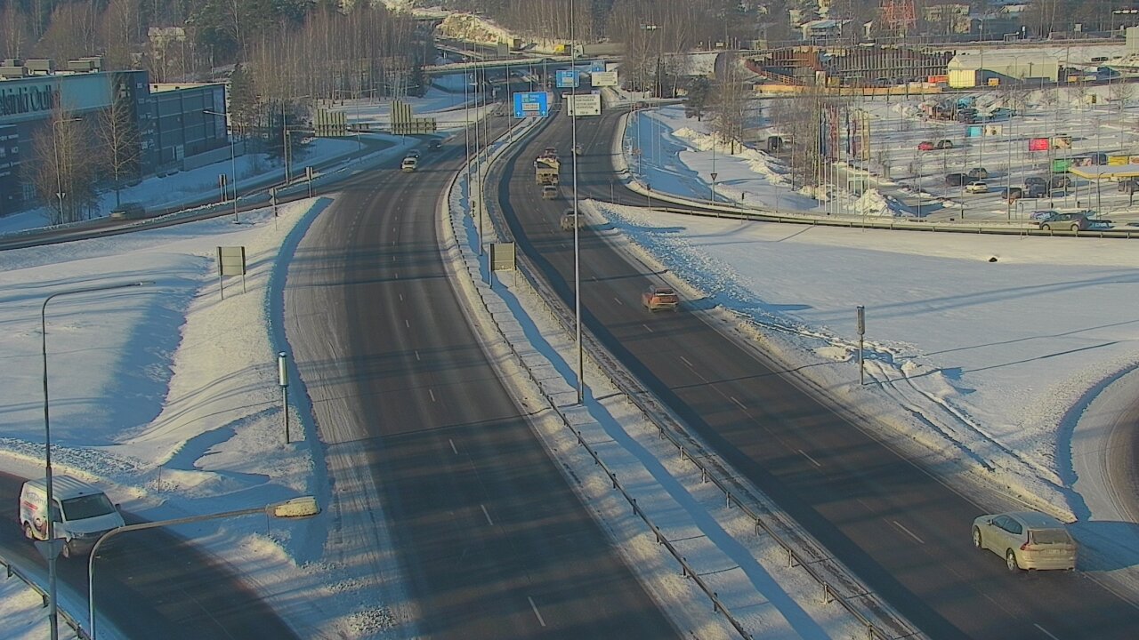 Weather Camera Image Road 50 Vantaa Lahdenväylä, Vantaa, Uusimaa