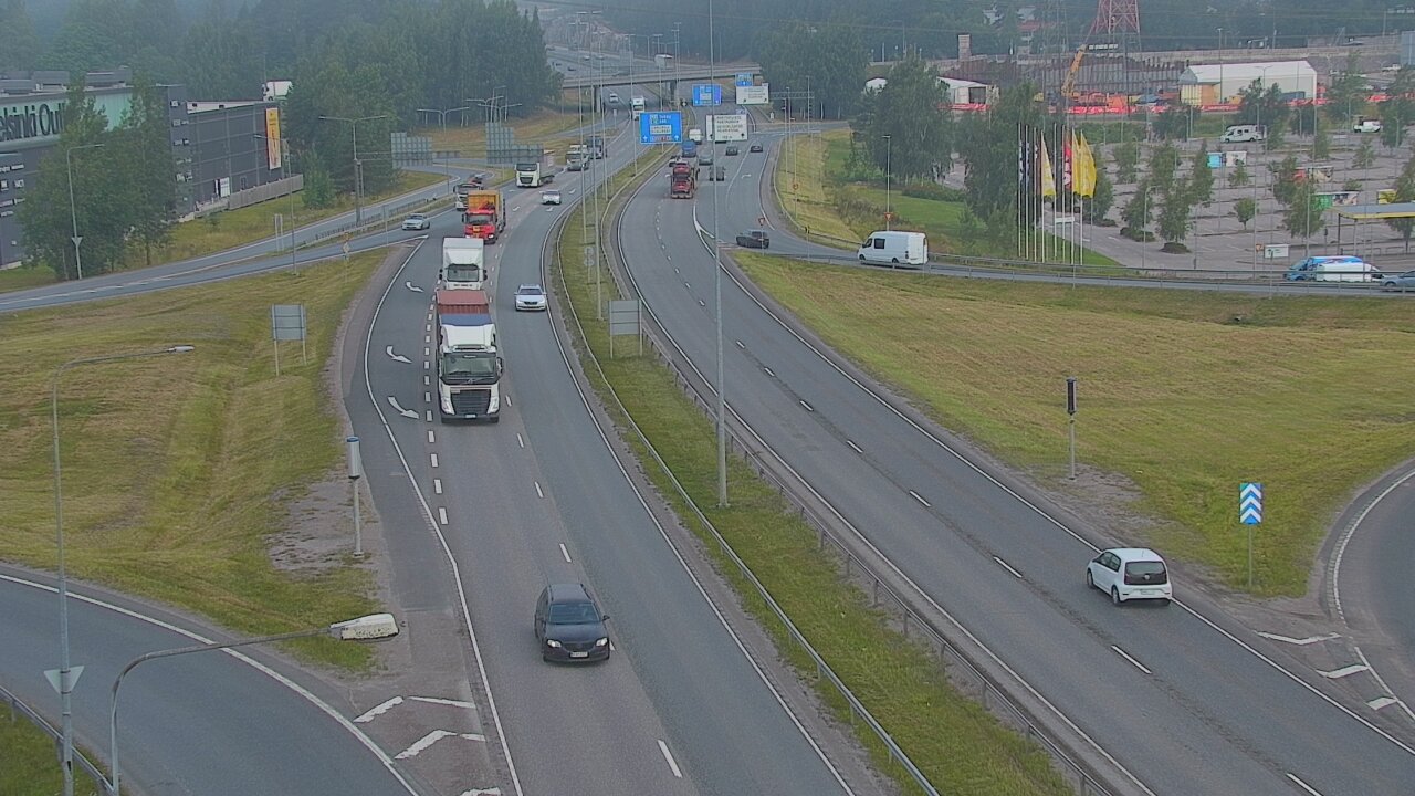 Weather Camera Image Road 50 Vantaa Lahdenväylä, Vantaa, Uusimaa