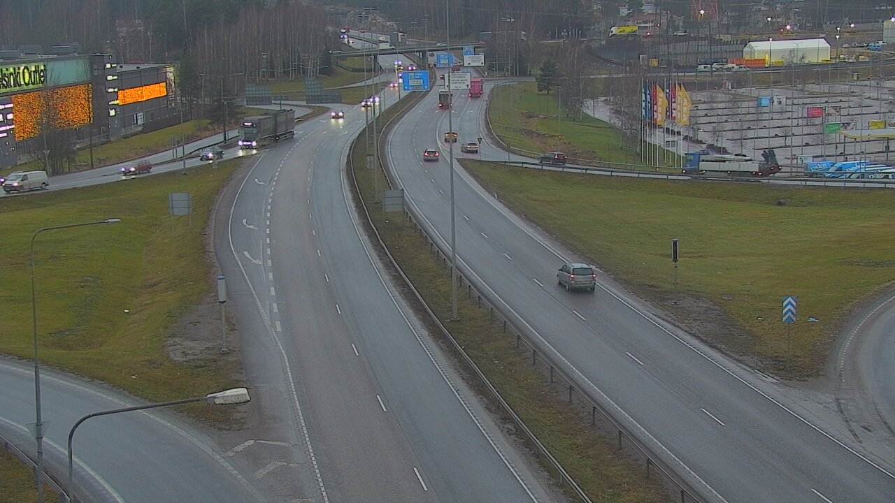 Weather Camera Image Road 50 Vantaa Lahdenväylä, Vantaa, Uusimaa