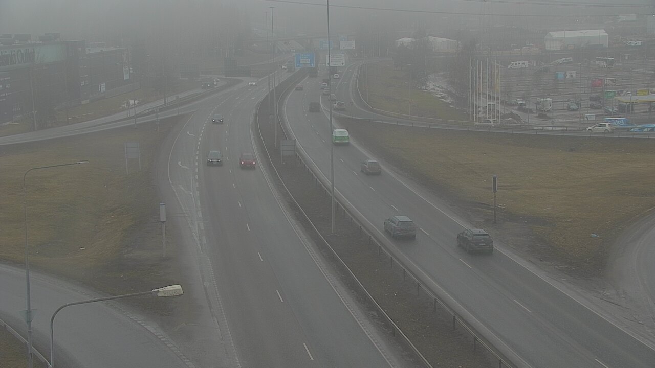 Weather Camera Image Road 50 Vantaa Lahdenväylä, Vantaa, Uusimaa