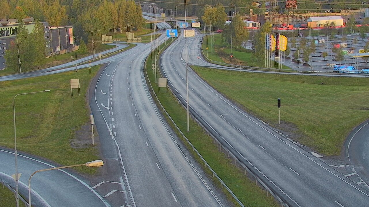 Weather Camera Image Road 50 Vantaa Lahdenväylä, Vantaa, Uusimaa
