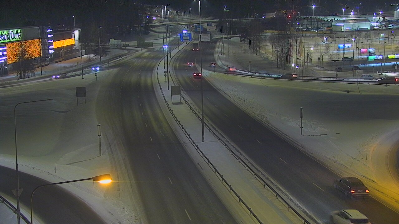 Weather Camera Image Väg 50 Vanda Lahtisleden, Vantaa, Uusimaa
