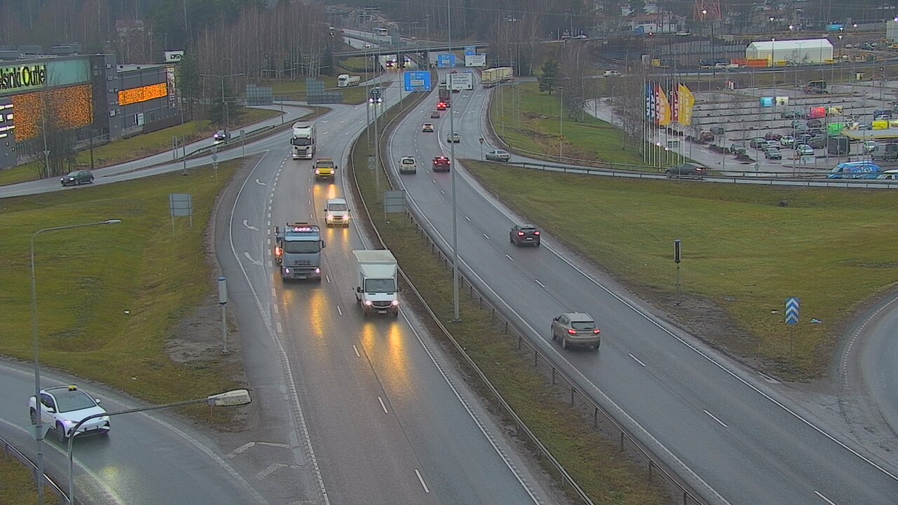 Weather Camera Image Väg 50 Vanda Lahtisleden, Vantaa, Uusimaa
