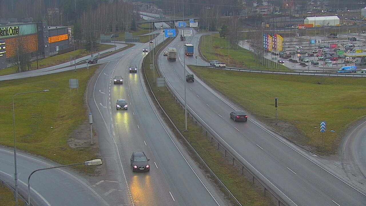 Weather Camera Image Väg 50 Vanda Lahtisleden, Vantaa, Uusimaa