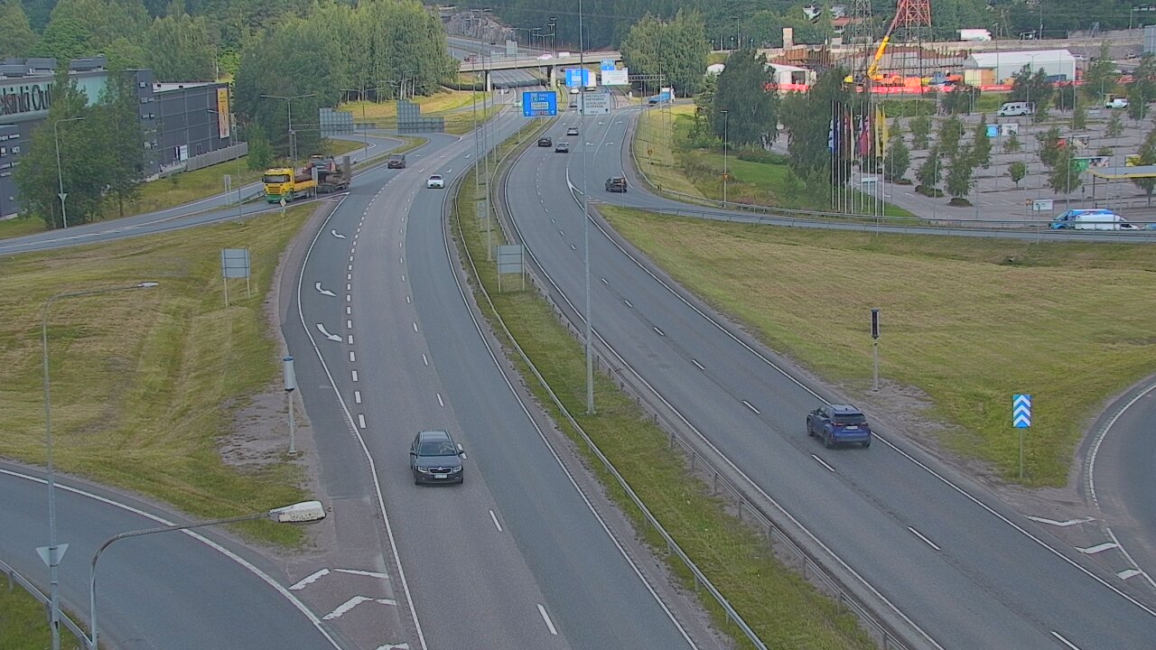 Weather Camera Image Road 50 Vantaa Lahdenväylä, Vantaa, Uusimaa