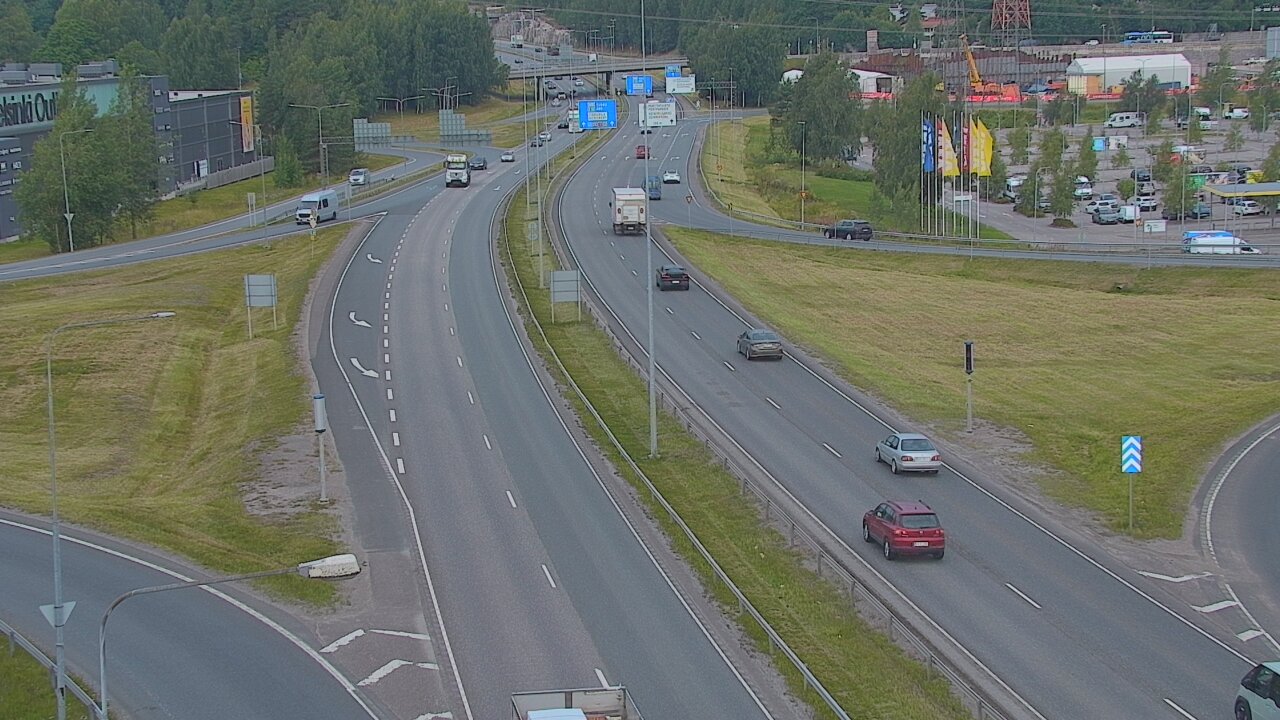 Weather Camera Image Road 50 Vantaa Lahdenväylä, Vantaa, Uusimaa