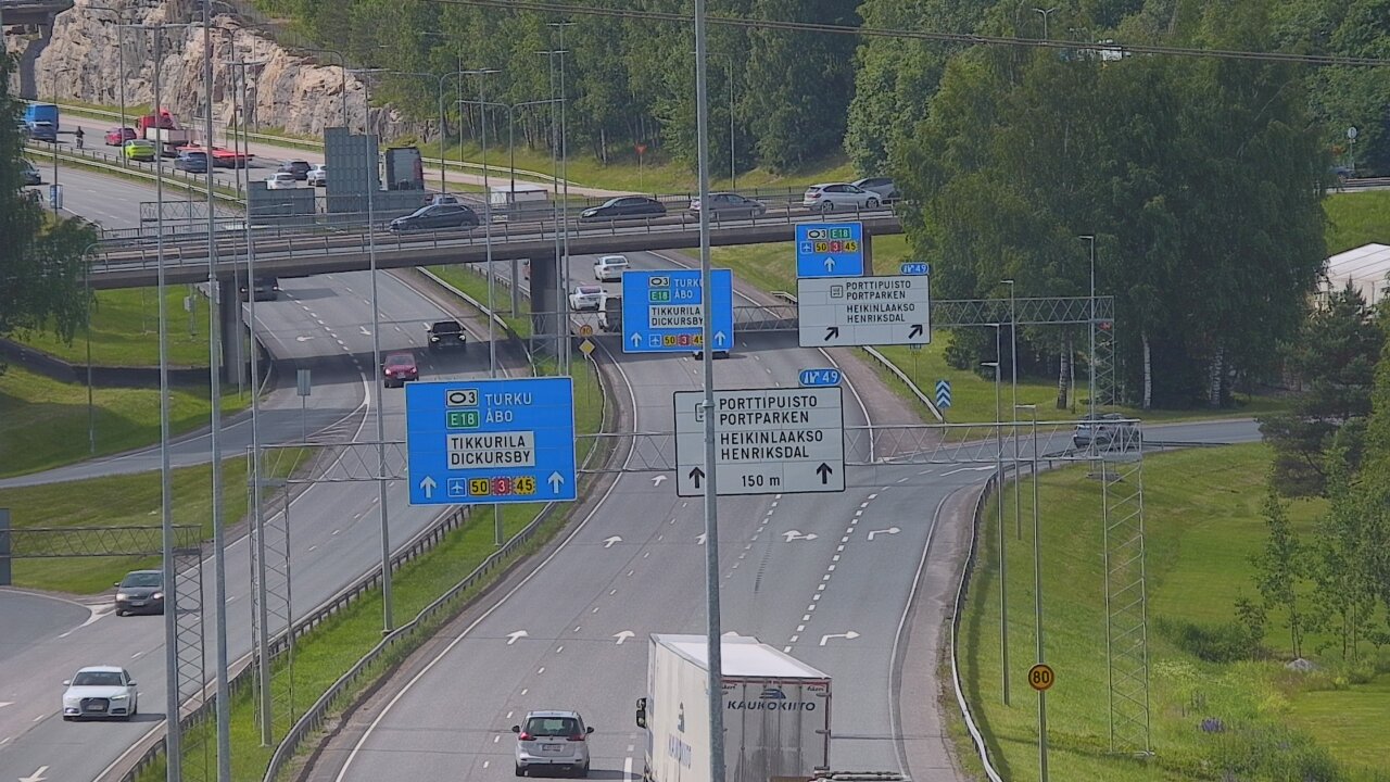 Kelikamerat Kuva Tie 50 Vantaa Lahdenväylä, Vantaa, Uusimaa