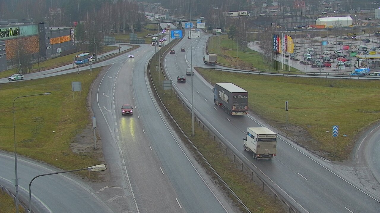 Weather Camera Image Väg 50 Vanda Lahtisleden, Vantaa, Uusimaa