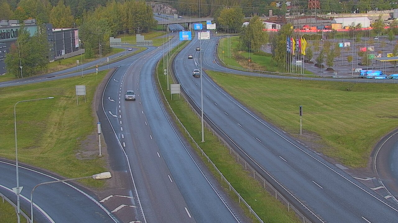 Weather Camera Image Road 50 Vantaa Lahdenväylä, Vantaa, Uusimaa