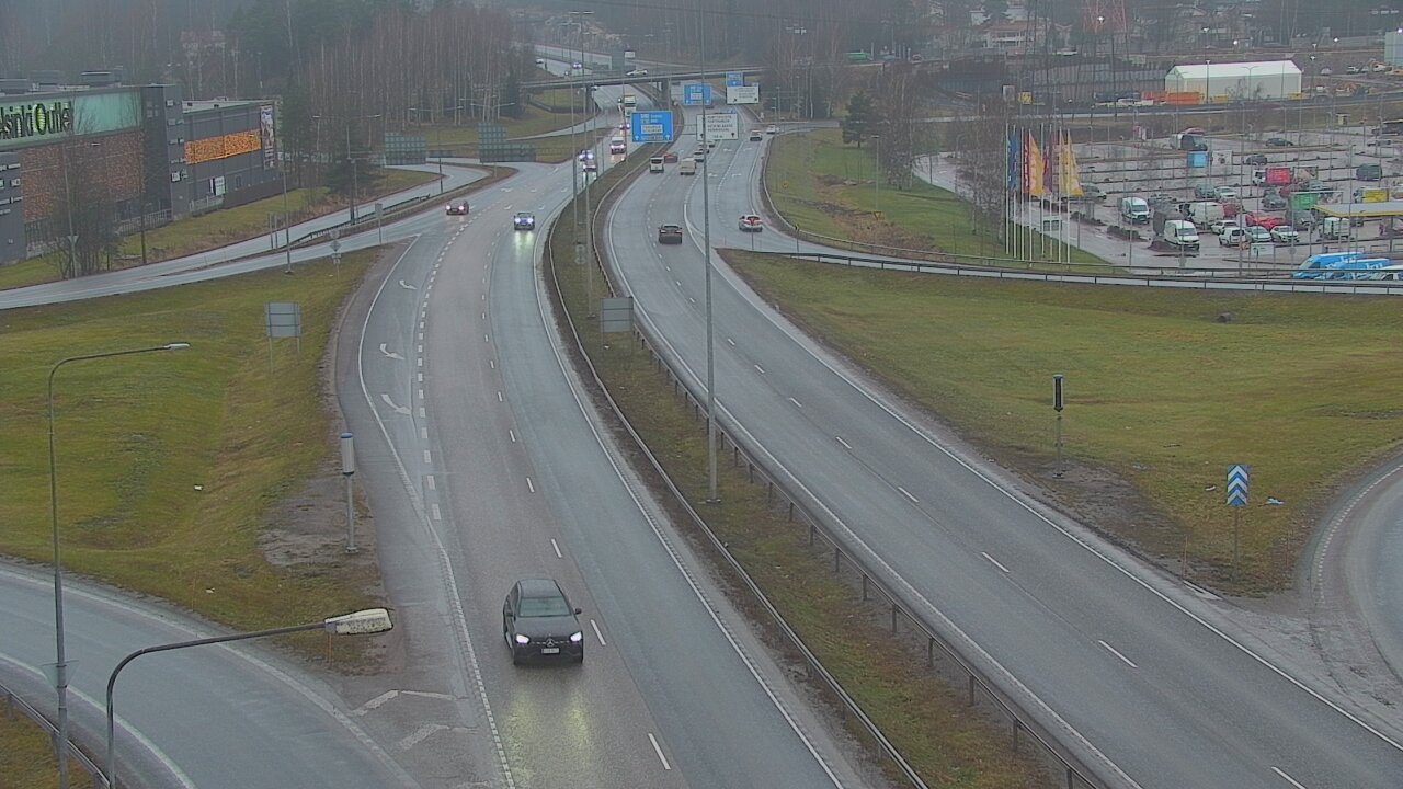 Weather Camera Image Väg 50 Vanda Lahtisleden, Vantaa, Uusimaa